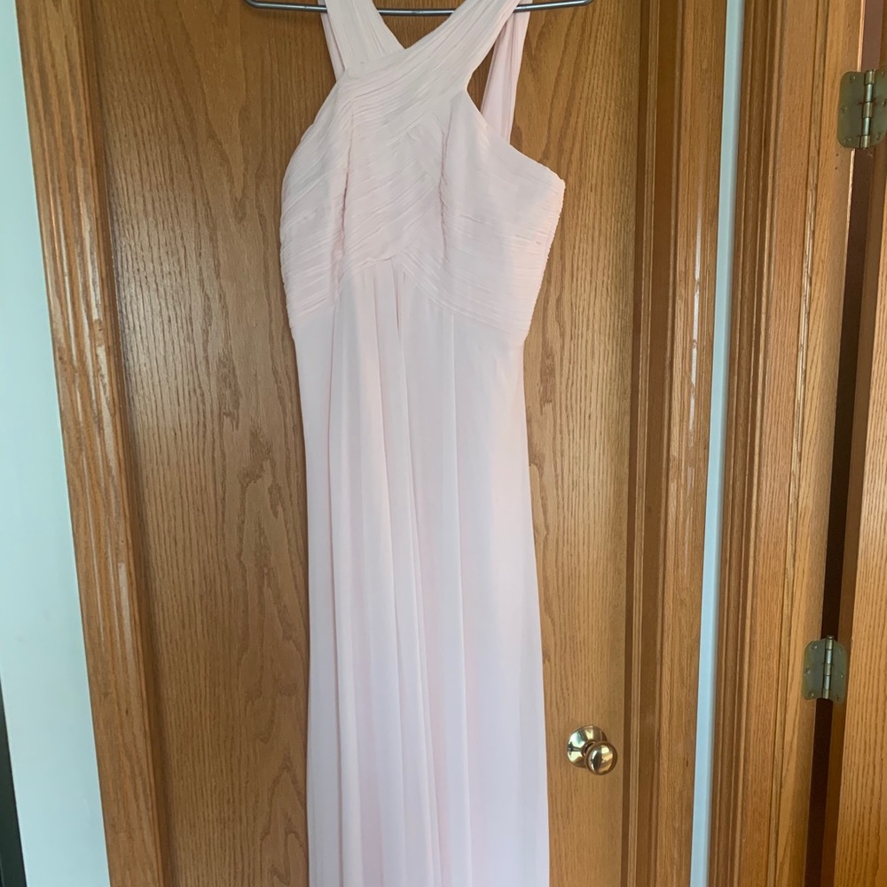 pink bridesmaid dress